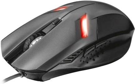 TRUST Mouse ottico Trust Ziva Gaming cablato silver 
